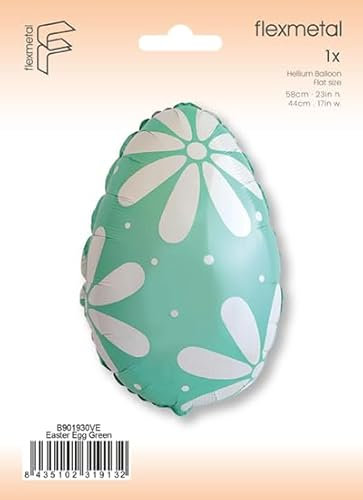 Osterei Grün 58 cm Folienballon Party Dekoration Ostern