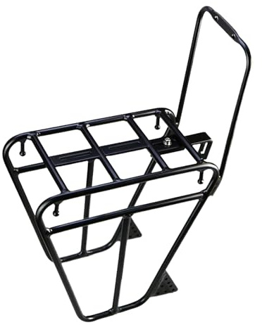 Support avant pour vélo, porte-bagages avant pour vélo en alliage d'aluminium, accessoires pour cyclisme, sports de plein air, fitness, famille, camping, randonnée