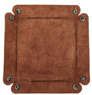 BE-TOOL Bandeja de cuero para valet, organizador de almacenamiento de escritorio, cuenco de llaves, mesa de entrada, mesita de noche, organizador para llaves, relojes, mandos a distancia, teléfonos
