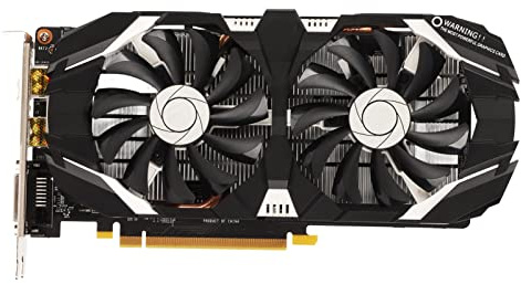 VBESTLIFE 6 GB Grafikkarte, GDDR5 192 Bit GPU, 1544/1759 MHz PCIE 3.0 X16 Gaming-Grafikkarte, Desktop-Computer-Grafikkarte mit HDMI-, DVI- und DP-Anschlüssen (3GB)
