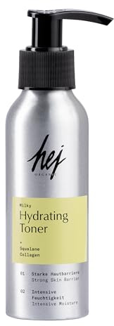 HEJ ORGANIC Milky Hydrating Toner 100 ml - NAD+ Gesichtswasser | Feuchtigkeitsspendend, mit Kollagen, reguliert Feuchtigkeitsgehalt, stärkt Hautbarriere, Naturkosmetik, vegan