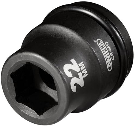 Draper 75968 3/4 Square Drive Expert Hi-Torq 6 Point Impact Socket, 22 mm Size , Blue