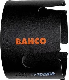 Bahco BAH383348C 48 mm Superior Multi-Construction Carded Hole Saw - Orange | Multi-construction cutting | Durable tooth design | Fast clean holes | Trade and site use