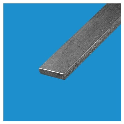 Commentfer - Plancha plana de acero, 100 mm, grosor en mm, 6 mm, longitud en metro, 4 metros, secciones en mm, 100 mm