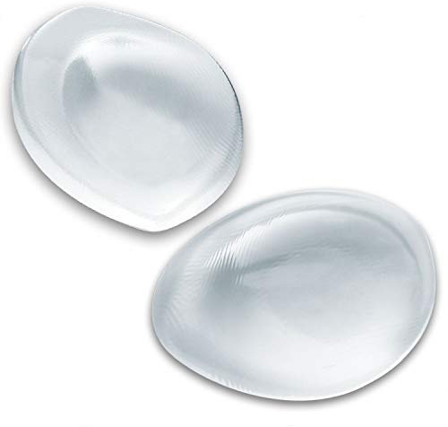 FEMAGIQUE Damen silikon-Gel-BH-einsätze - instant-Spaltung-vergrößerer klare Push-up-stilleinlagen Transparrent Medium