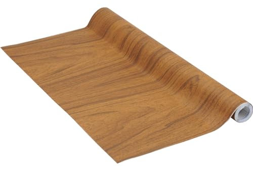 Venilia Klebefolie | Französische Walnuss Holzoptik Braun | 67,5 cm x 3 m, Stärke 95μ | selbstklebende Möbel-Folie, Dekofolie, Tapete, Küchenfolie | PVC ohne Phthalate | Made in EU