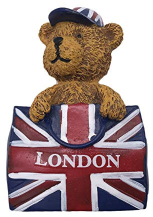 3D Bär London England UK Kühlschrank Kühlschrank Magnet Tourist Souvenirs Handmade Harz Handwerk Magnetische Aufkleber Home Küche Dekoration Reise Geschenk
