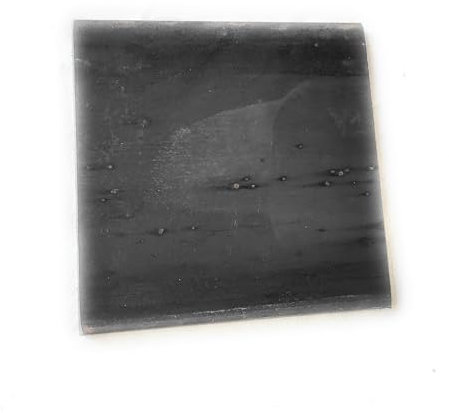 Placa acero 120x120 mm. en 10 mm. espesor