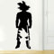 Anime Charakter Goku Wandtattoo Schlafzimmer Anime Fan Dekoration Vinyl Wandaufkleber 42X76Cm