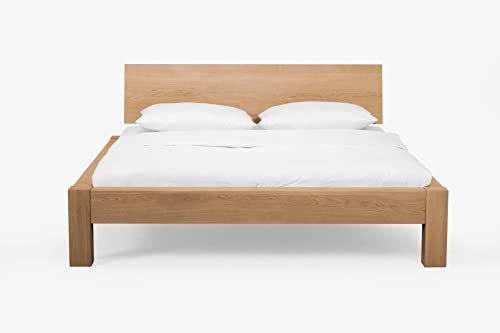 Beauty.Scouts Massivholzbett Mackanzie I m. Kopfteil Bett Wildeiche Honig geölt verschied. Größen DICO Doppelbett Einzelbett Holzbett Bettgestell Doppelbett Größe 160 x 200 cm