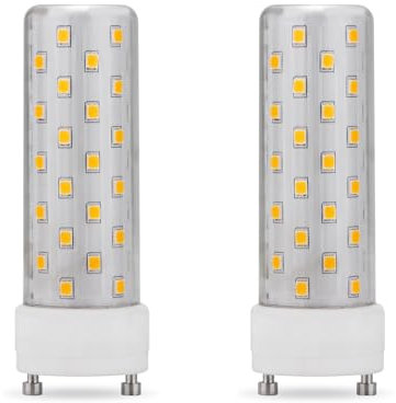 Makergroup GU24 LED Light Bulb High Brightness for Ceiling Fan Light Bulb, Bathroom Light,Track Lighting 120VAC Neutral White 4000K 10W 2pcs(Not dimmable)