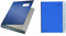 Leitz 57000035 Unterschriftsmappe, 20 Fächer, Überzug PP, blau, A4 & Pagna Pultordner Color (Pultmappe, 32 Fächer, 1-31) blau