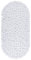 Luxtor Badewannenmatte Steinoptik, Antirutschmatte f??r Badewanne mit Saugn??pfen, Wanneneinlage rutschfest 36 x 69 cm, (Wei?)