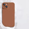 KK KENIK Silicone Case for iPhone 14/iphone 13, Soft-Touch, Shockproof, DustProof, Anti Silky Smooth touch Phone Cover for iPhone 14/ iphone 13 Brown