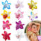 10pcs Bohemian Flower Hair Clips, Artificial Tropical Flower Clip for Seaside Holiday, Wedding Party Bridal Hair Accessories, Hawaiian Beach Flower Hair Pins Clip for Women Girls(Style B)
