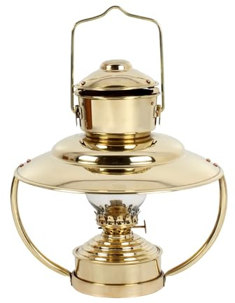 Nautische Messing-Lampe, hängende Öllaternen, nautische Dekoration, maritimes Geschenk