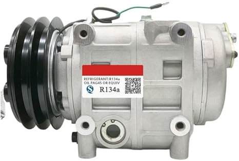 ULLiaN Compresor TM31 24v / 12v 2pk Dks32c, Compatible con compresor de Aire Acondicionado Nissan Mini Bus AC(12V)