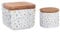 Salero y Azucarero Cocina Blanco Minimalista de Cerámica (Salero y Azucarero)