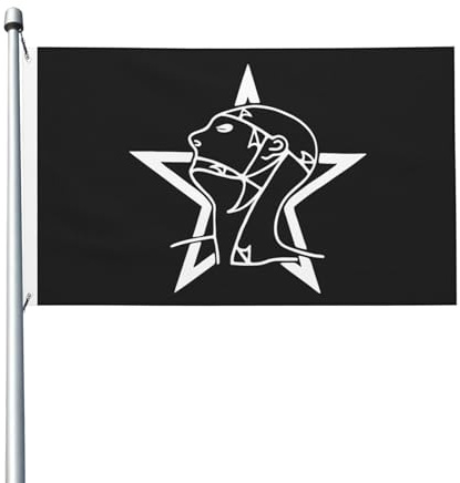 Sisters Rock Band Mercy Flagge, Musik, Rockband-Flaggen, Heavy Metal, Vintage-Band-Poster, Punk-Band-Banner für Zimmer, Bar, Party-Dekor, 91 x 152 cm