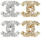 Damen Ohrringe Sterling Silber S925 Stecker Ohrring für Frau Freundin Mutter,Geschenke für Weihnachten,Ohrstecker Silber 925,Frauen Ohringe Gold Earrings
