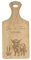 Personalised Highland Cow Paddle Chopping Board New Home Wedding Couples & Families Gift