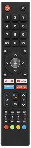 Télécommande IR à Utiliser for Kogan CHIQ Smart TV U43H7AN U43H7L U43H7LX U50H7AN U50H7N U55H7A L32H7N L32H7 sans Voix