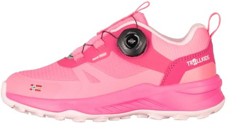 Trollkids Kids Trollfjord Hiker Low XT 32, Bright pink