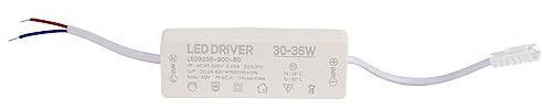 Conductor LED 30-36W Corriente Constante con Protección contra Cortocircuito, AC85-265V a DC24-42V 900MA Fuente de Alimentación, Diseño de Disipación de Calor para la Instalación