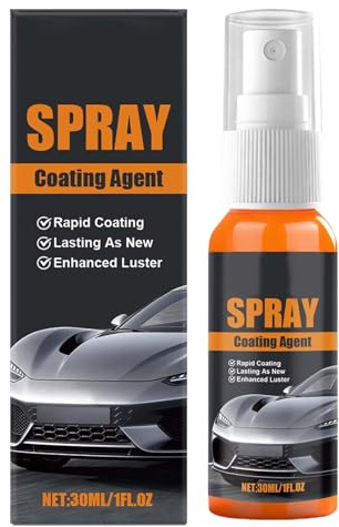 Spray de rénovation pour scellage de voiture - 30 ml - Protection longue durée pour voiture - Spray de réparation des rayures - Pour pick-up, berline, camion, remorque et autres