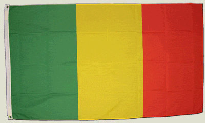 Flagge Mali - 90 x 150 cm