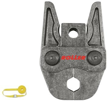 ROLLER Presszange V22, Ø22mm, Silber, für Edelstahl, Kupfer, uvm., Rückverfolgbarkeit gemäß EN 1775:2007
