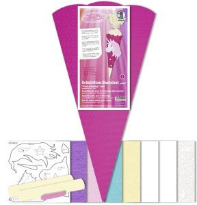 Ludwig Bähr Schultüten-Bastelset-Mini 41cm Einhorn