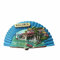 MUYU Magnet: Souvenir-Magnet, Motiv: Mallorca, Spanien, Dekoratives Magnet, Kunststoff, 1 Stück