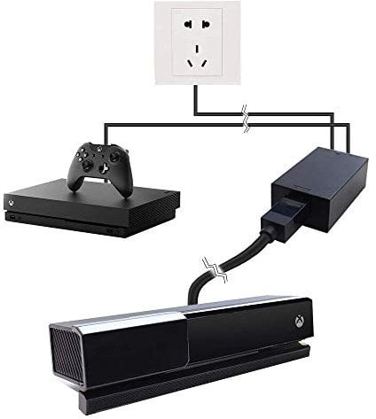 OSTENT Alimentatore CA Tipo UK Plug Alimentatore per Sensore Kinect Xbox One S/X/PC