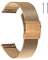 EACHE Bracelets de montre en maille d'acier inoxydable en or Rose 18 mm pour femmes Bracelets de montre en maille à dégagement rapide
