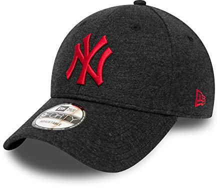 New Era 9Forty Cap - Jersey New York Yankees schwarz/rot