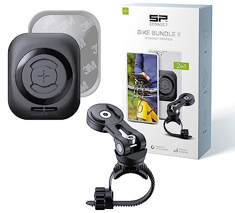 SP CONNECT Fahrrad-Handyhalterung | SPC+ | Universeller Handyhalter für Fahrradlenker | Fahrradhandyhalterungen für alle Smartphone Handys wie iPhone Samsung | Mountainbike Rennrad Handy Halterung