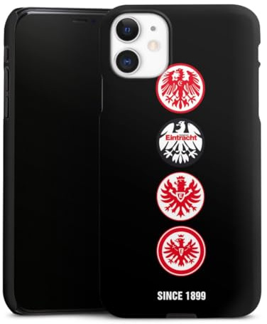 Premium Case kompatibel mit Apple iPhone 11 Smartphone Handyhülle Schutzhülle matt Eintracht Frankfurt Fußball Bundesliga