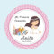 weiyou Pegatinas Comunion Personalizadas Nina,Custom Stickers Letters,Holy Communion Stickers,Etiquetas Comunion Niña,Fiestas Invitados O para El Cumpleaños De Los Niños (E,4.5cm-96pcs)