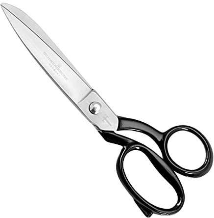 Schwertkrone Stoffschere Schneiderschere geschmiedet Made in Germany Nähschere für professionelles Handarbeiten (7 - 18 cm)