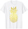 Gold Pineapple T-Shirt - Coole helle Farbstile T-Shirt