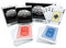 Poker Night Pro 2 Mazzi di Carte da Gioco Professionali 100% Plastica Impermeabile - (1 x Rosso / 1 x Blu) | 55 Pezzi per Mazzo Inclusi 3 Jolly | Indice Regolare | Qualità CASINO