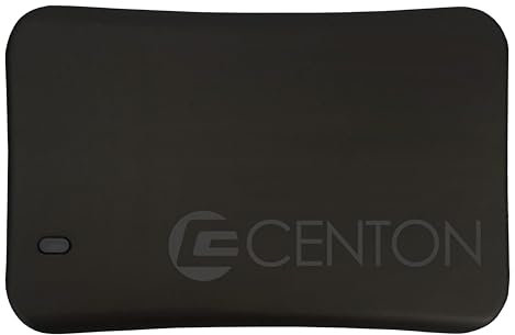 Centon SSD externo (negro), USB-C 3.2 Gen 2, 500 GB