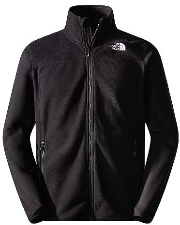 THE NORTH FACE NF0A855XJK3 M 100 Glacier Full Zip - EU Sweatshirt Herren Black Größe XL