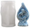 Stampo riutilizzabile in silicone per candele, statua della natività, in resina epossidica, strumento di fusione per fai da te, ornamento in gesso fai da te, religione, presepe, figura