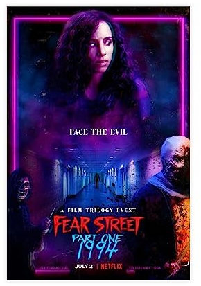 ZAPORA Filmposter The Fear Street Trilogie, Leinwand-Poster, Wandkunst, Dekor, Bild, Gemälde für Wohnzimmer, Schlafzimmer, Dekoration, ungerahmt, 20 x 30 cm