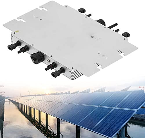 Onduleur Solaire à Micro-réseau 2000 W 2400 W 2800 W, onduleur connecté au réseau d'identification Automatique 120/230 V, Micro-onduleur Solaire WiFi, système PV DC vers AC, 2000 W