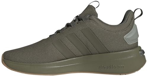 adidas Herren Racer TR23 Shoes Schuhe, Olive strata/Olive strata/Silver Pebble, 43 1/3 EU