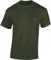 Hunde T-Shirt Herren & Damen : Gestickter Dackel - Geschenk für Hundebesitzer, Hundeliebhaber & Jäger (Army XL)