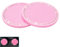 JJiaoLinin Bling Sottobicchieri per Auto, 2 Pezzi Sottobicchieri da Auto Sottobicchieri Universale per Auto con Strass di Cristallo Accessori per Interni Auto Rosa